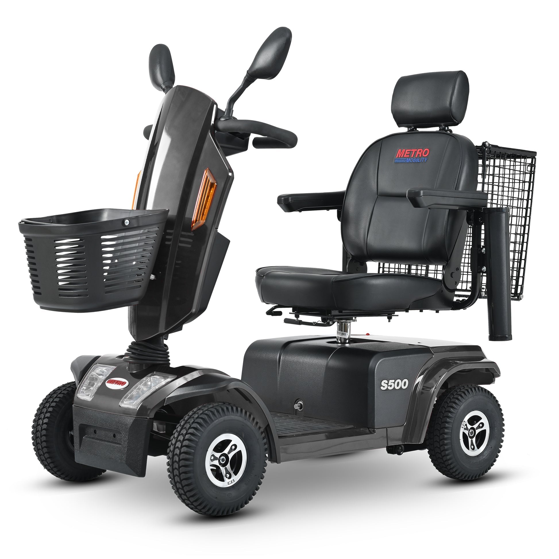 Metro Mobility S500 4-Wheel Heavy-Duty Scooter - W429P151XX