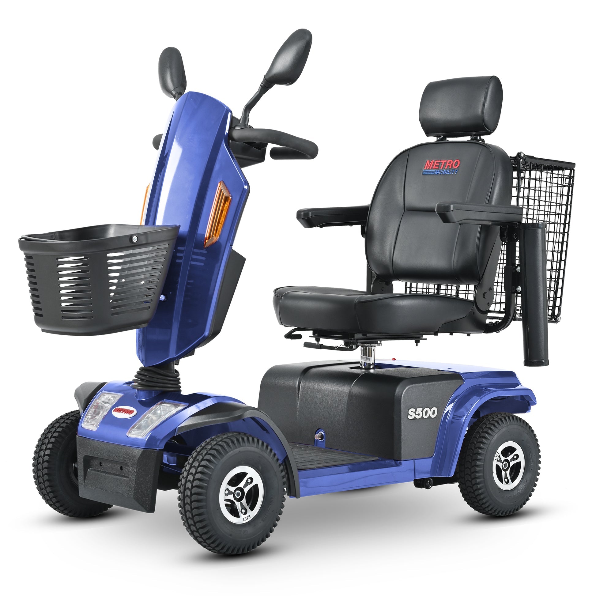 Metro Mobility S500 4-Wheel Heavy-Duty Scooter - W429P151XX