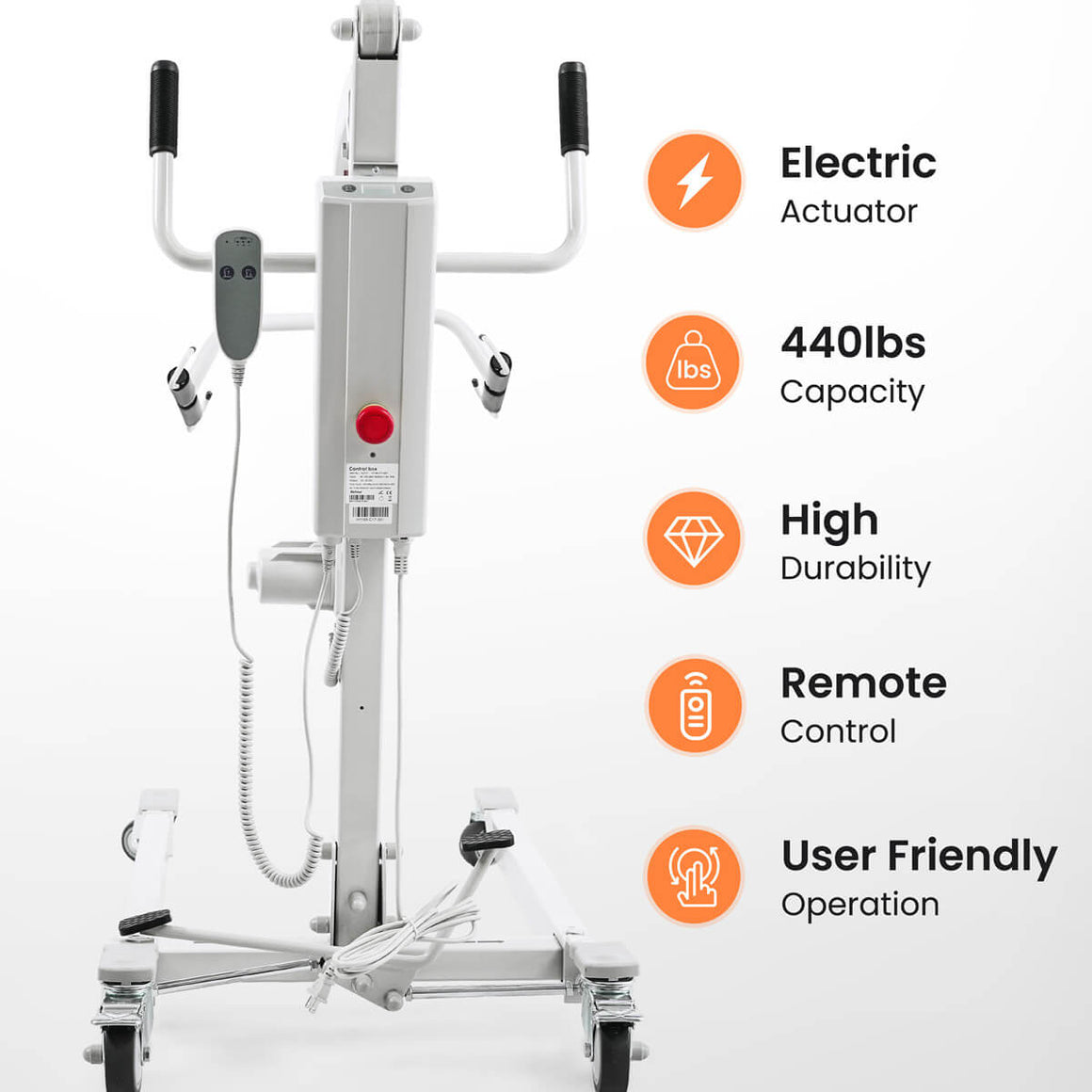 Vocic Electric Hoyer Lift for Easy Patient Transfer & Mobility - AY02