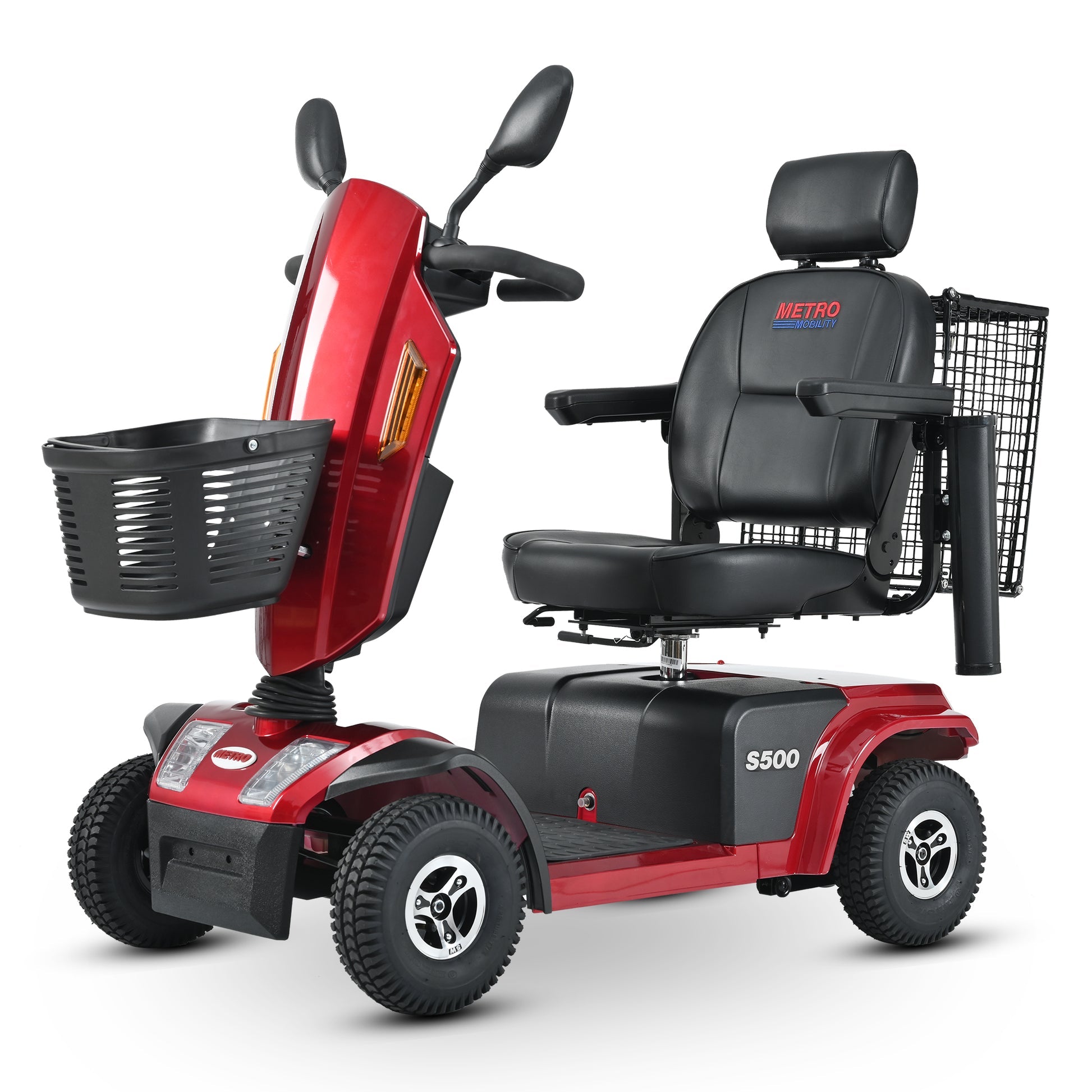 Metro Mobility S500 4-Wheel Heavy-Duty Scooter - W429P151XX