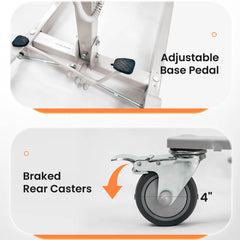 Vocic Electric Hoyer Lift for Easy Patient Transfer & Mobility - AY02