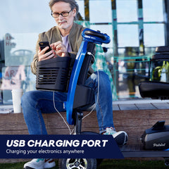 Metro Mobility Upgraded Patriot 4-Wheel Mobility Scooter - W429S0001X