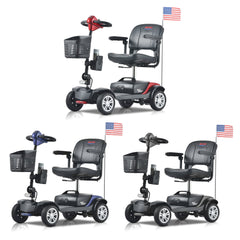 Metro Mobility Max Sport 4-Wheel Mobility Scooter - W42936056