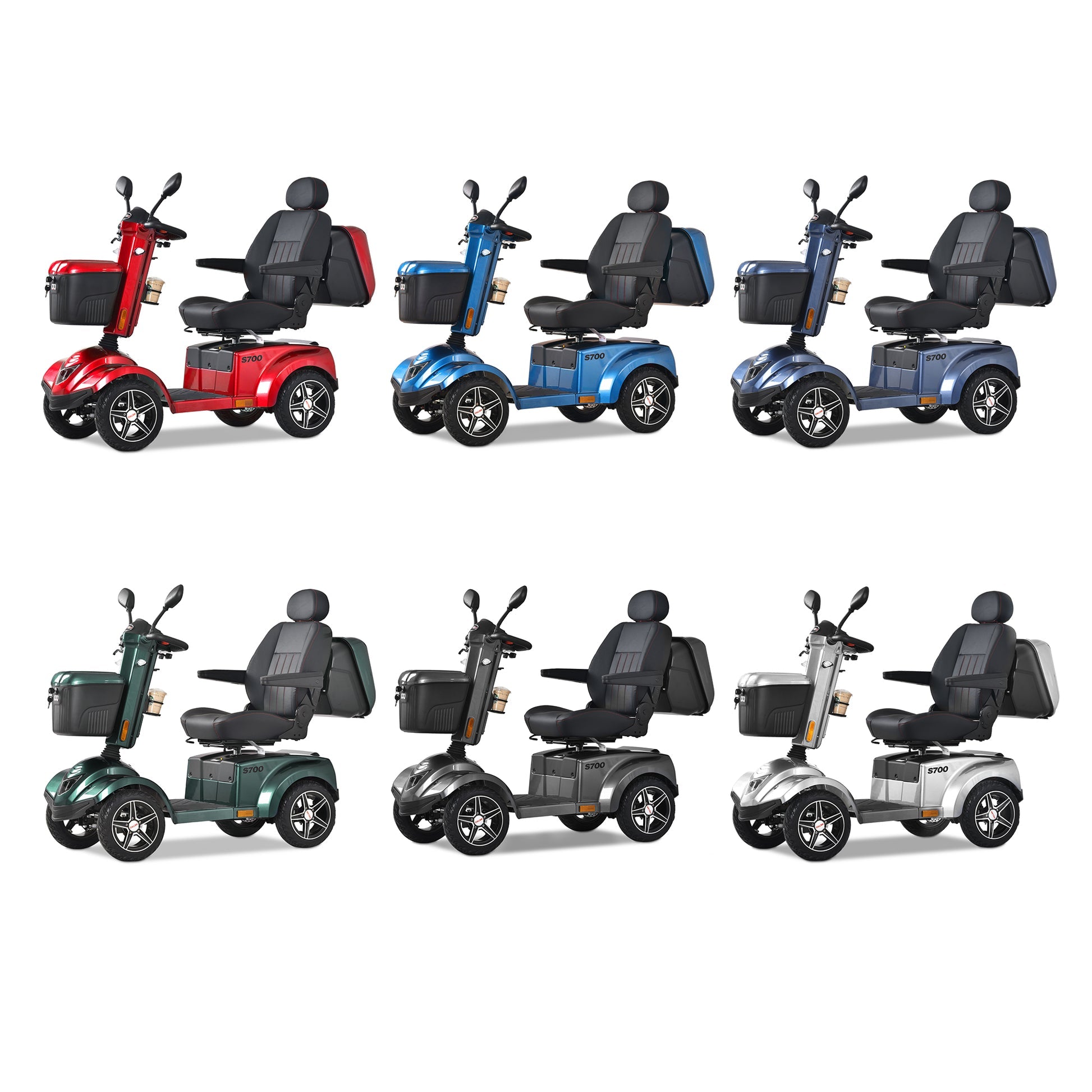Metro Mobility S500 4-Wheel Heavy-Duty Scooter - W429P151XX
