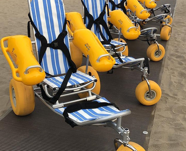 Accessrec WaterWheels Floating Beach Wheelchair - BW-150