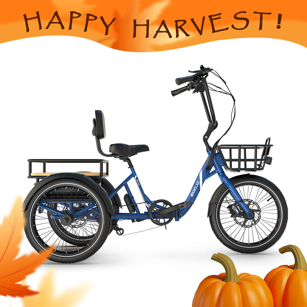 Emojo Dexter 500W 3-Wheel Electric Trike - EBK49