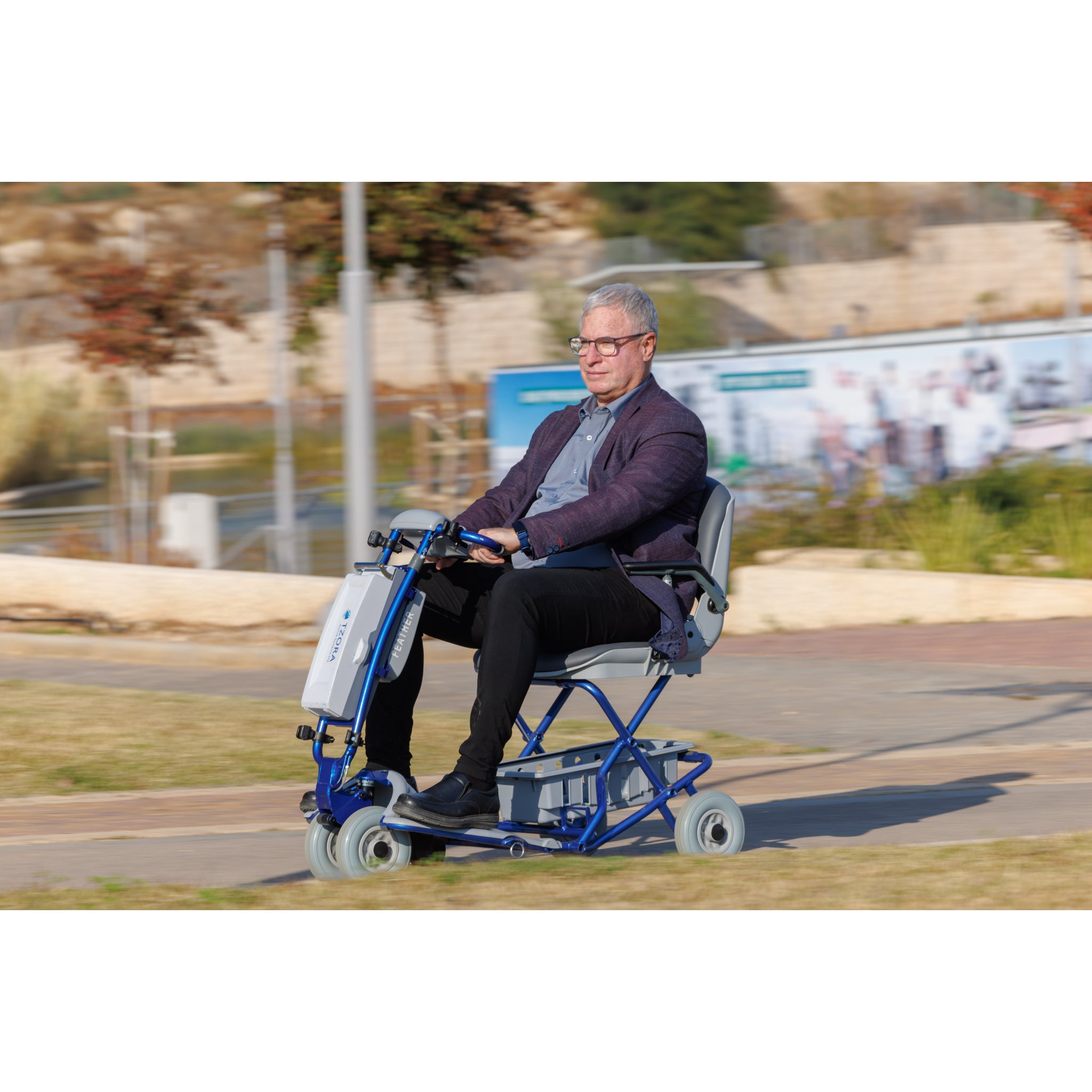 Tzora Feather Extremely Light Mobility Scooter - ESUS104X