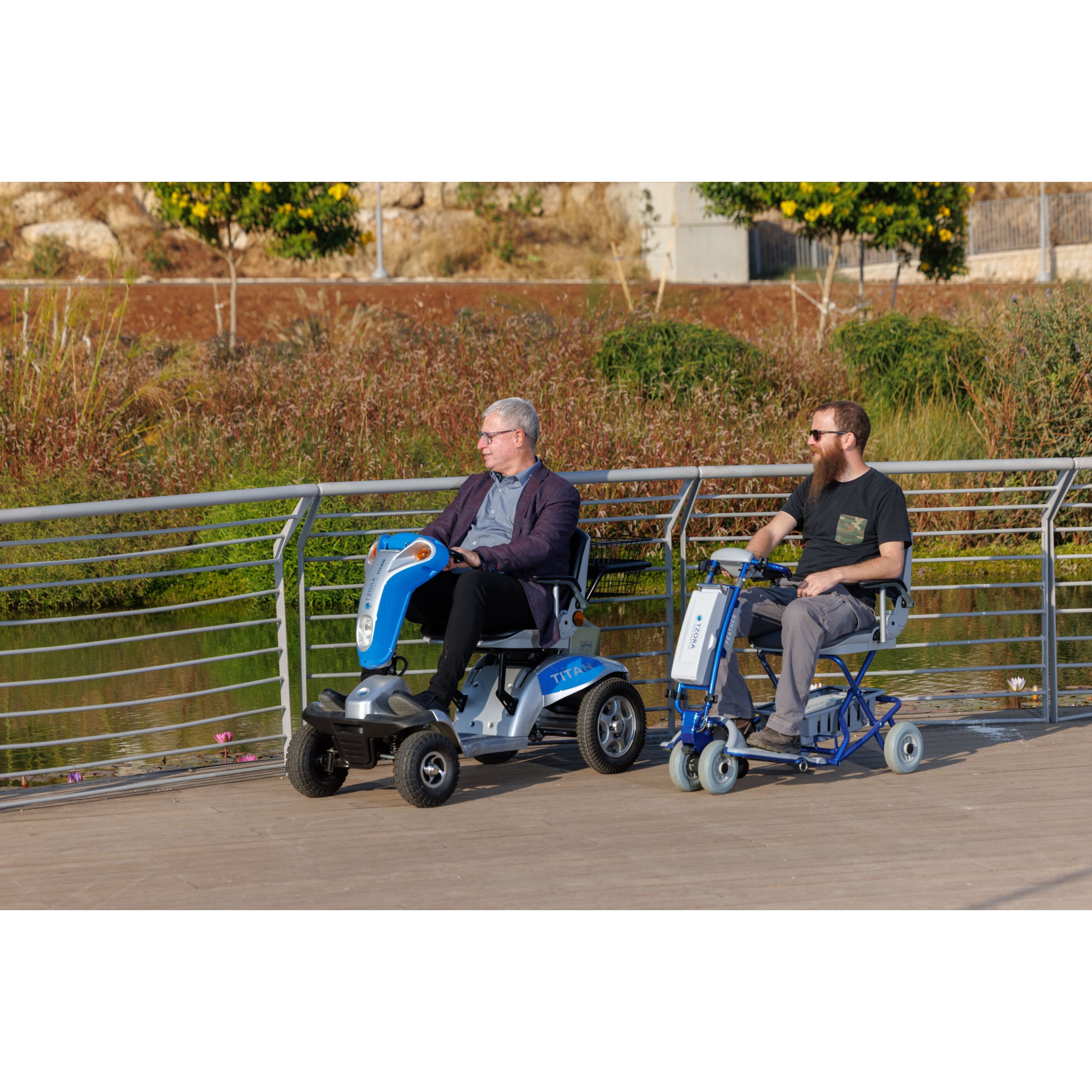 Tzora Feather Extremely Light Mobility Scooter - ESUS104X