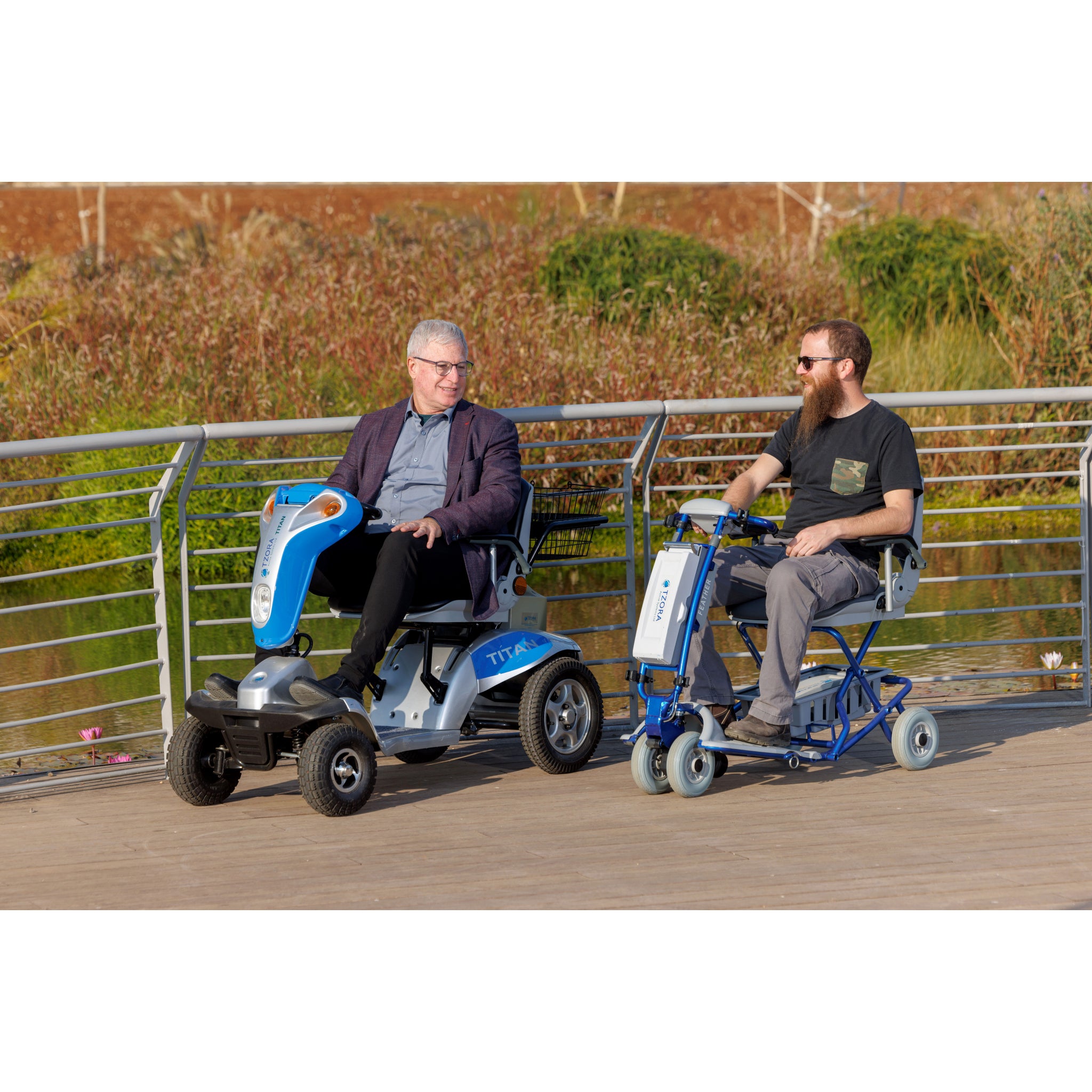 Tzora Feather Extremely Light Mobility Scooter - ESUS104X