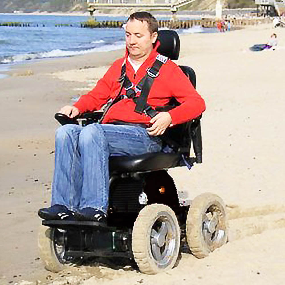 Wheelchair88 All Terrain PW-4x4Q Advanced Outdoor Power Wheelchair - PW-4x4Q