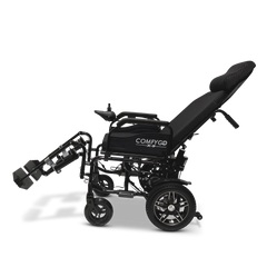 ComfyGo Remote Controlled Electric Wheelchair with Automatic Reclining Backrest & Lifting Leg Rests - X-9
