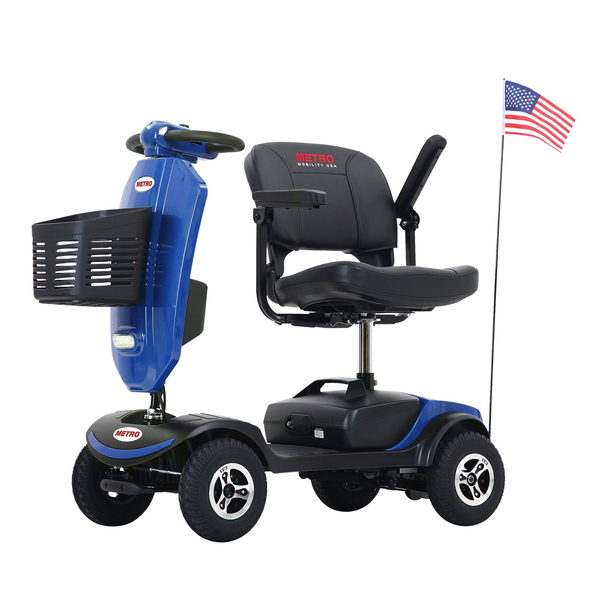 Metro Mobility Upgraded Patriot 4-Wheel Mobility Scooter - W429S0001X