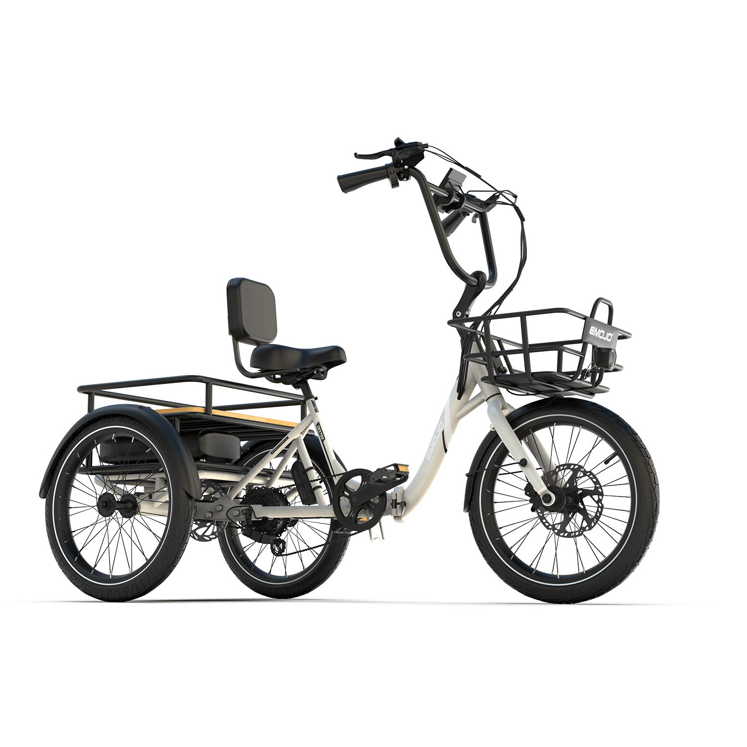 Emojo Dexter 500W 3-Wheel Electric Trike - EBK49