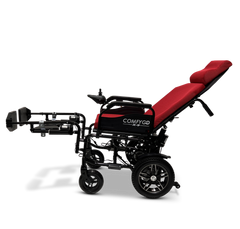 ComfyGo Remote Controlled Electric Wheelchair with Automatic Reclining Backrest & Lifting Leg Rests - X-9