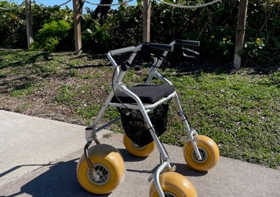 Accessrec AccessWalk All-Terrain Rollator Walker - ASBW-4