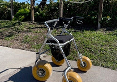 Accessrec AccessWalk All-Terrain Rollator Walker - ASBW-4