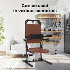 Vocic Sit-to-Stand Mobility Lift Chair with Adjustable Height - AX05