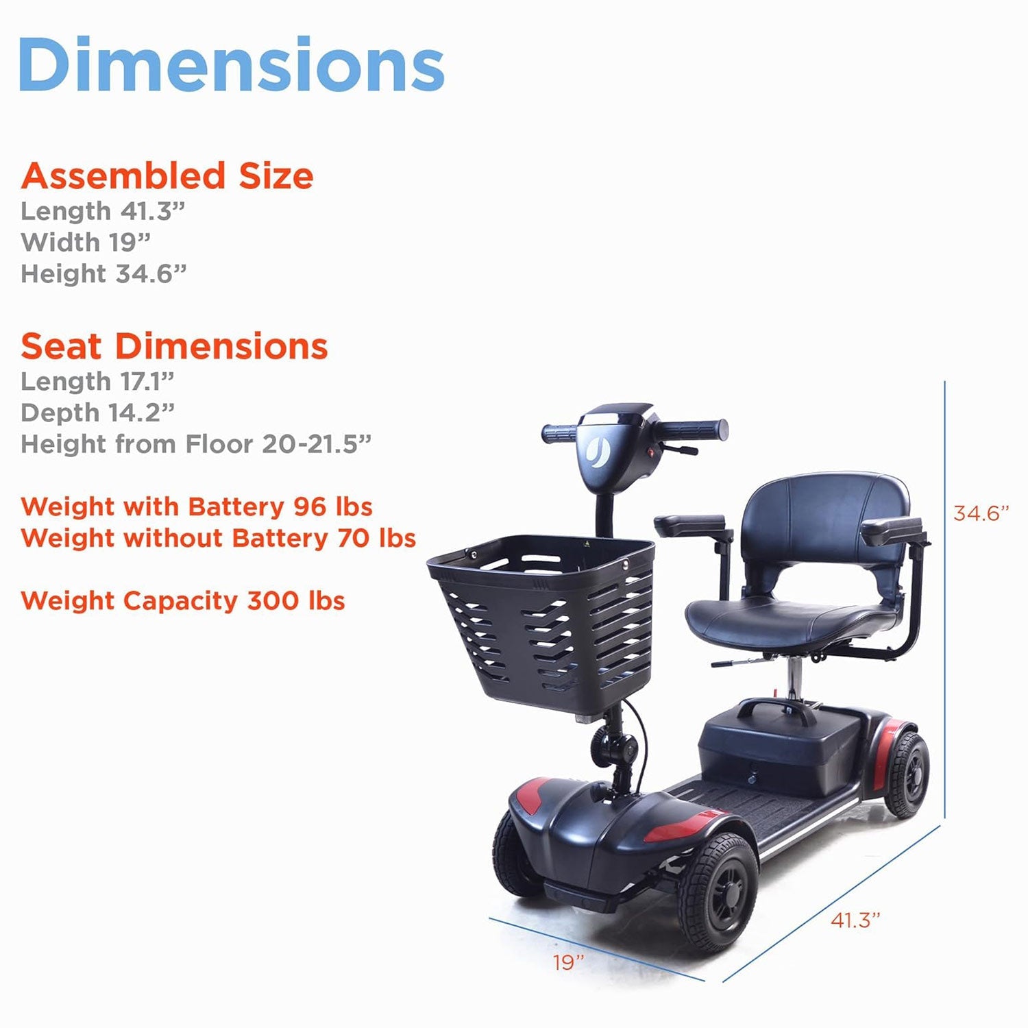 Journey Adventure Mobility Scooter - 8910*
