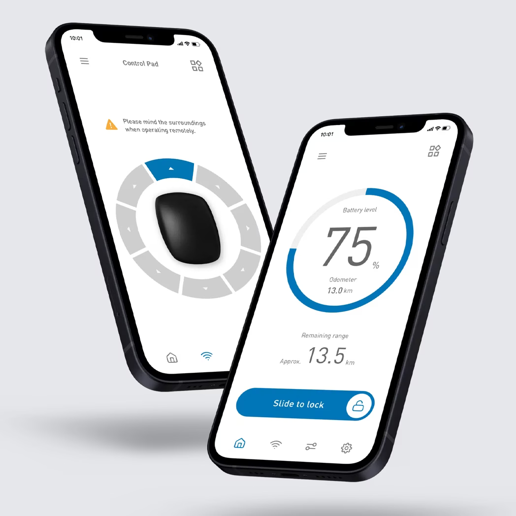Whill Model C2 High Back Portable Electric Wheelchair - C2 High Back