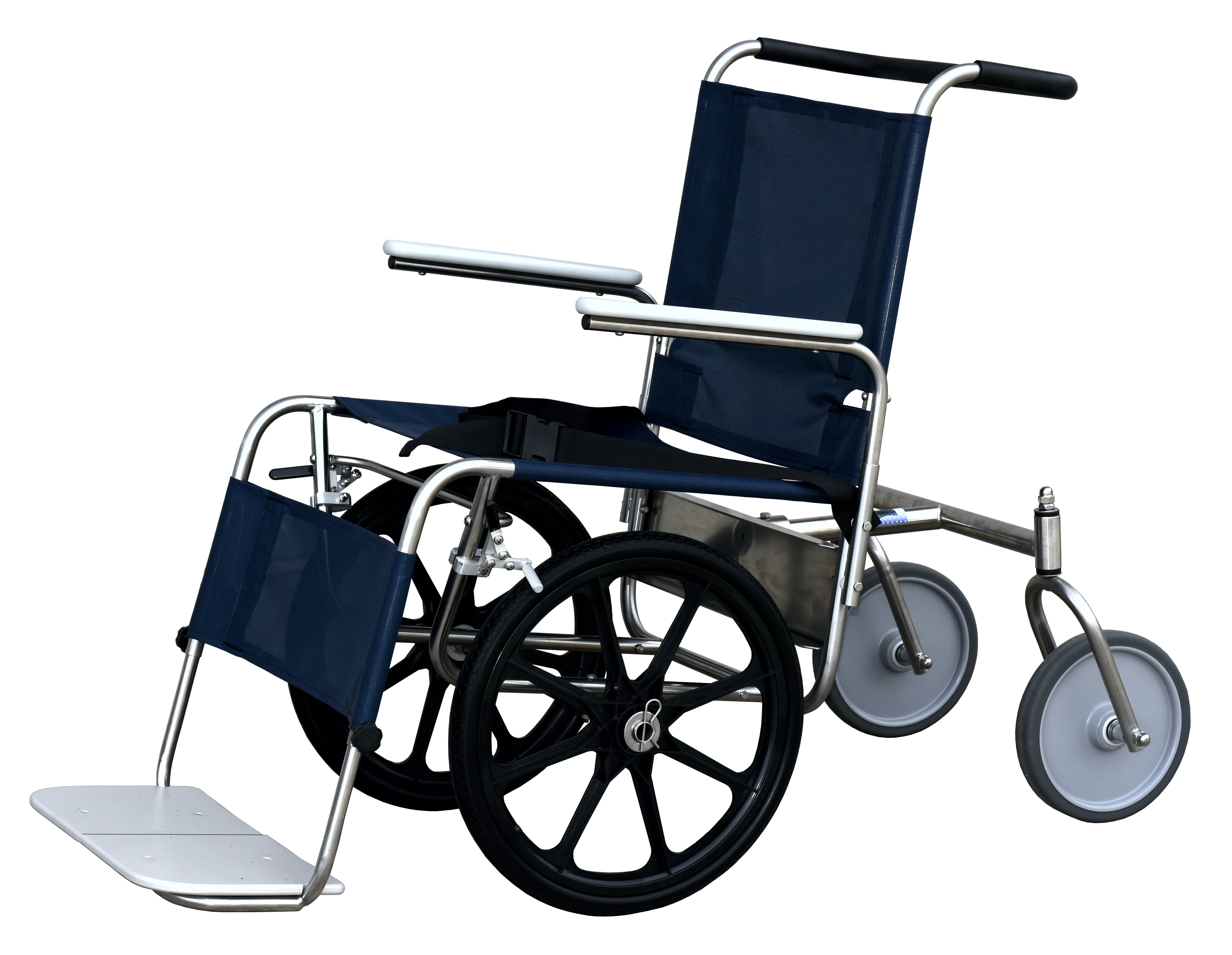 DeBug Pool Chair Aquatic Wheelchair with Stainless Steel Frame