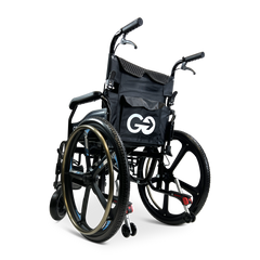ComfyGO Lightweight Manual Wheelchair with Quick-Detach Wheels - X-1