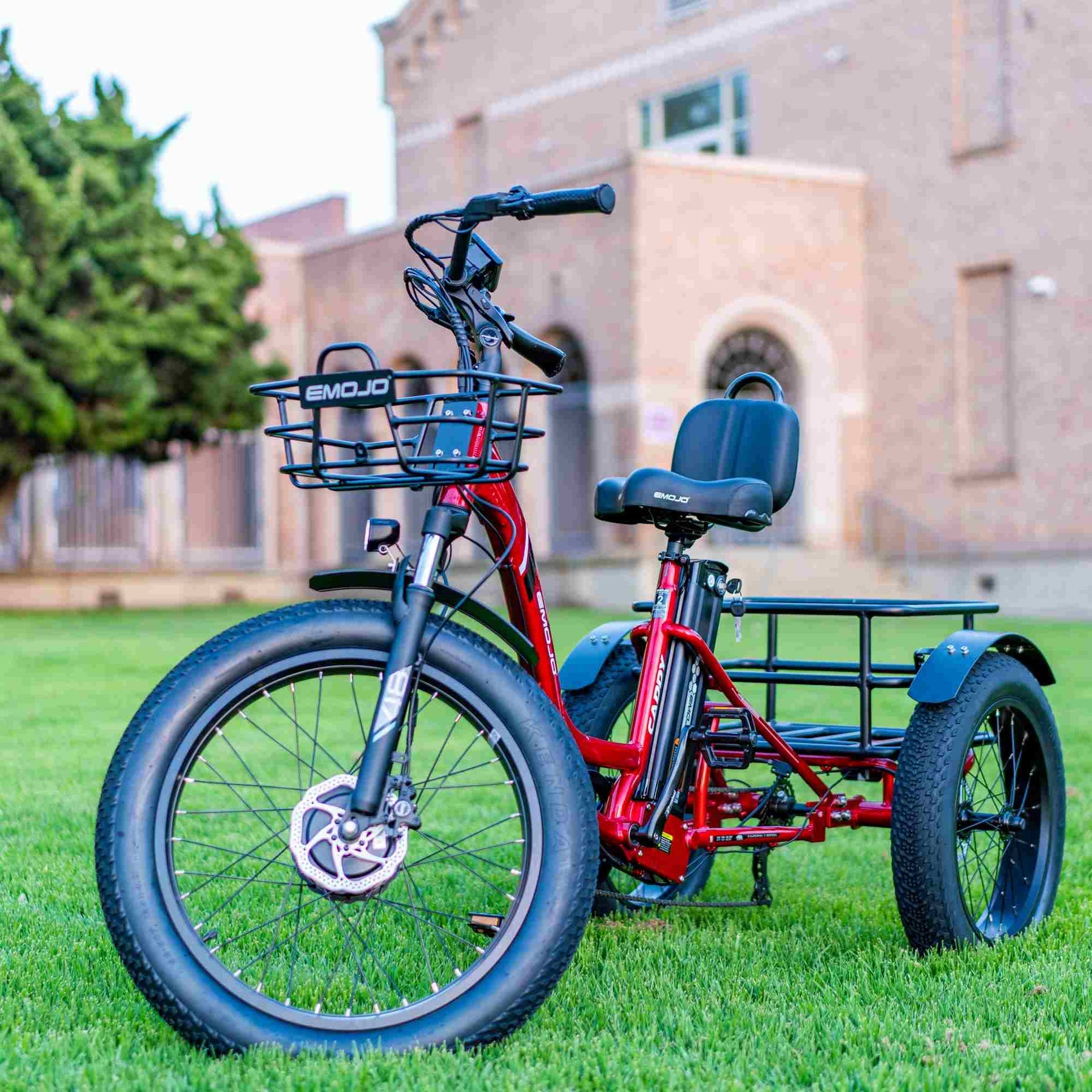 Emojo Caddy Pro 500W 3-Wheel Electric Trike - EBK18