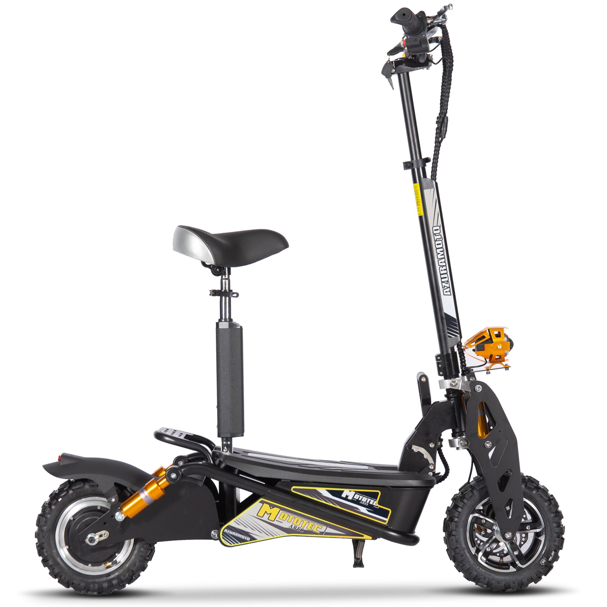 MotoTec Ares 48v 1600w Electric Scooter - MT-Ares-48v-1600w