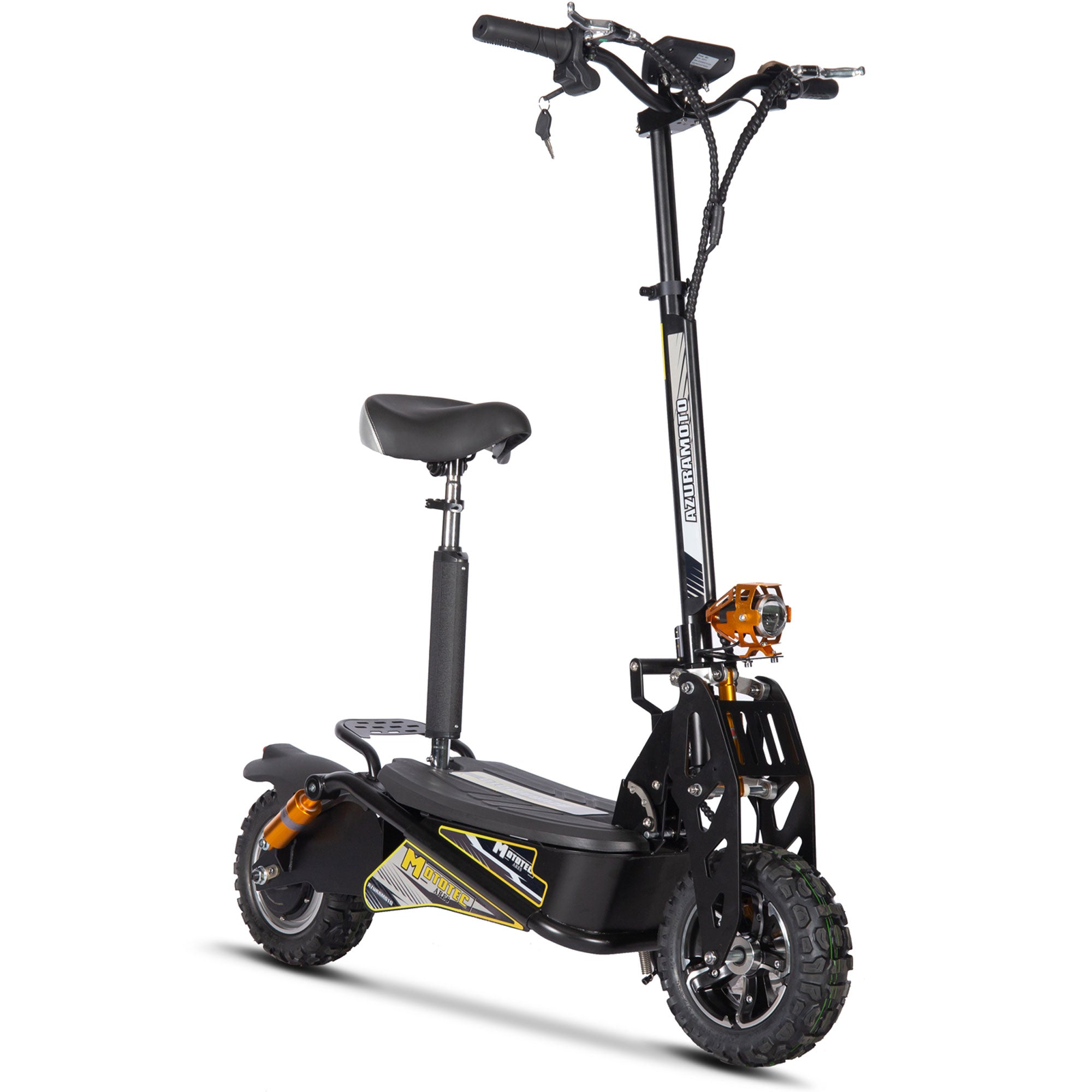 MotoTec Ares 48v 1600w Electric Scooter - MT-Ares-48v-1600w
