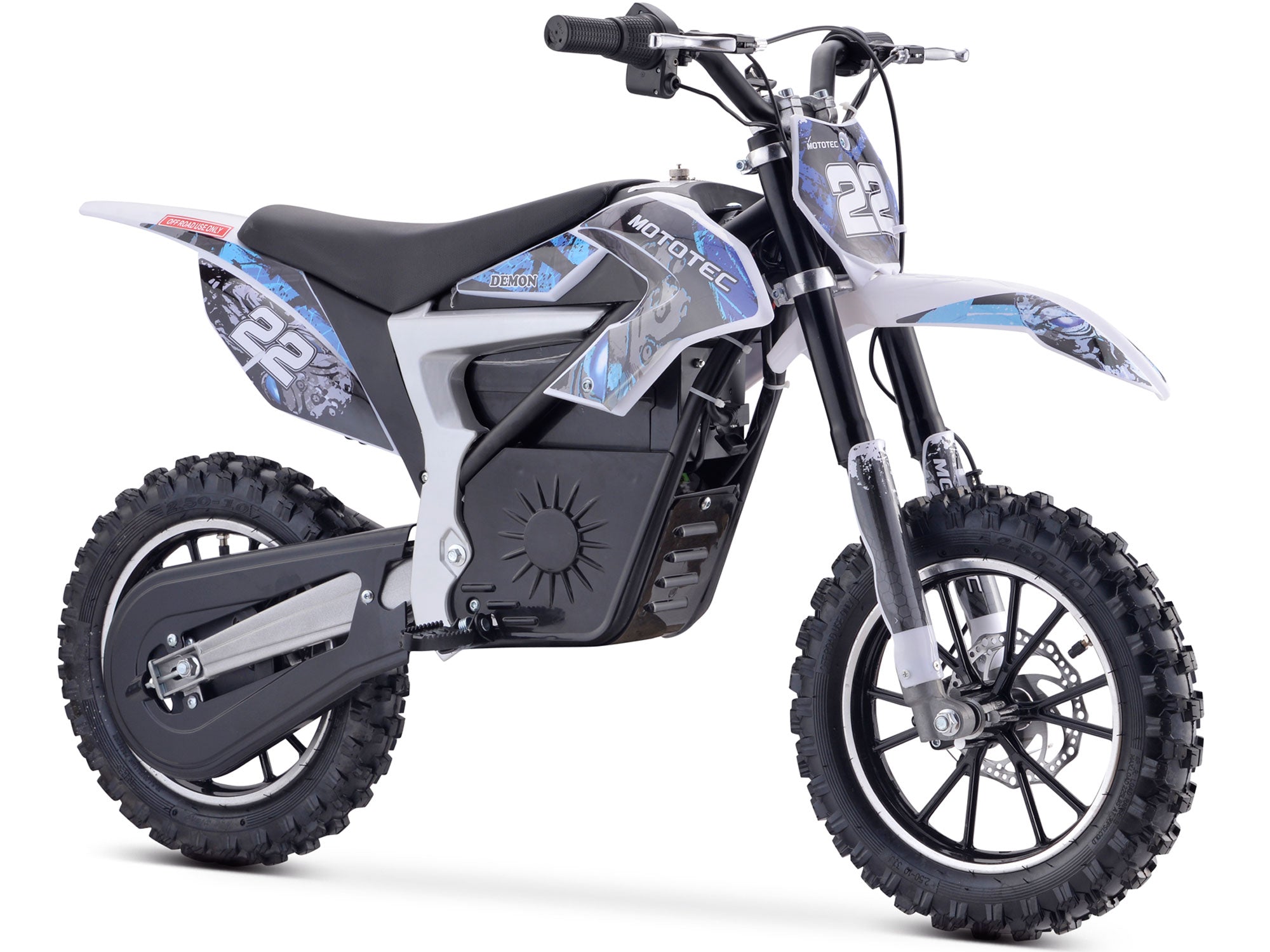 MotoTec 36v 500w Demon Lithium Electric Dirt Bike - MT-Dirt-Lithium