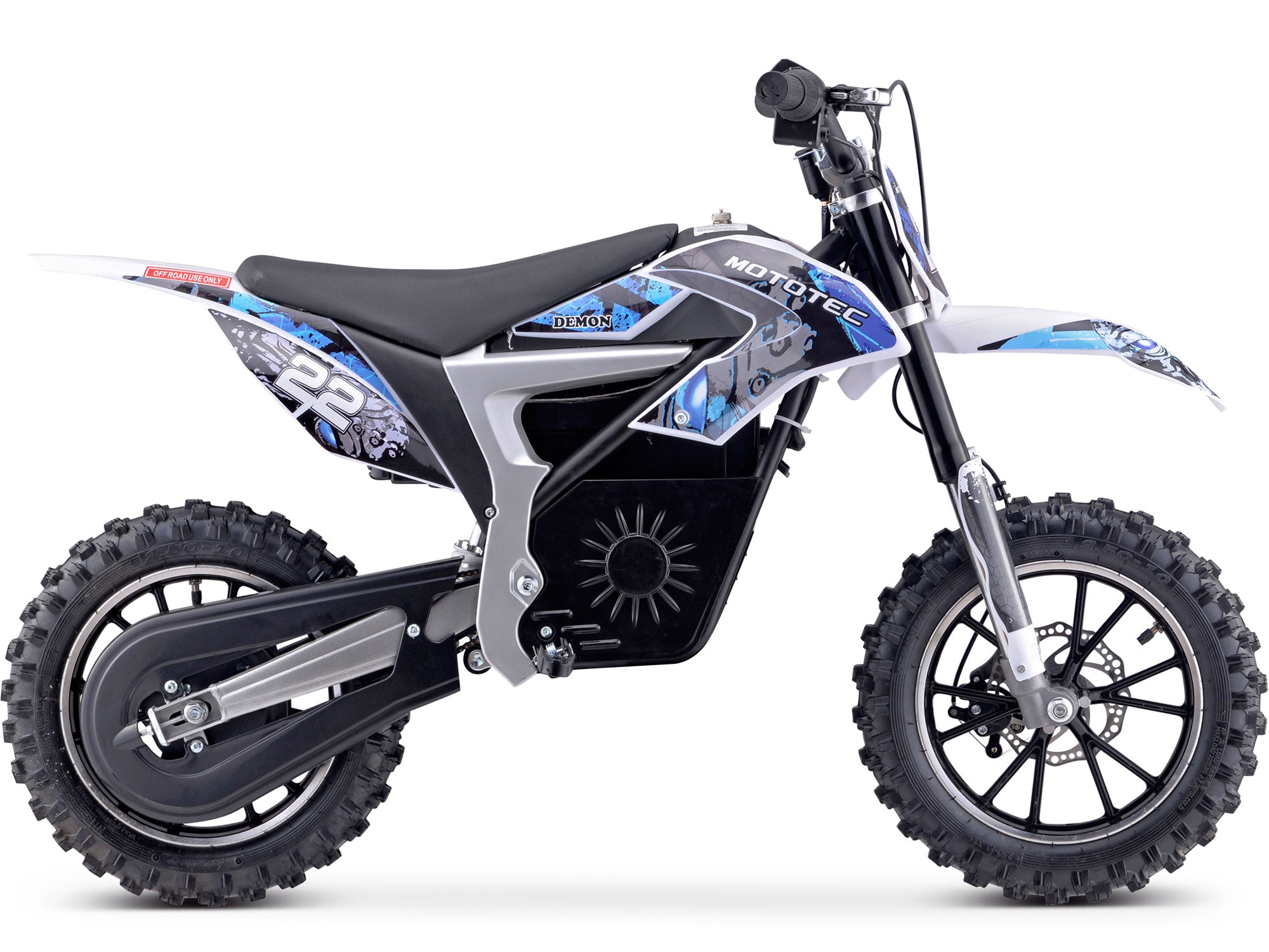 MotoTec 36v 500w Demon Lithium Electric Dirt Bike - MT-Dirt-Lithium