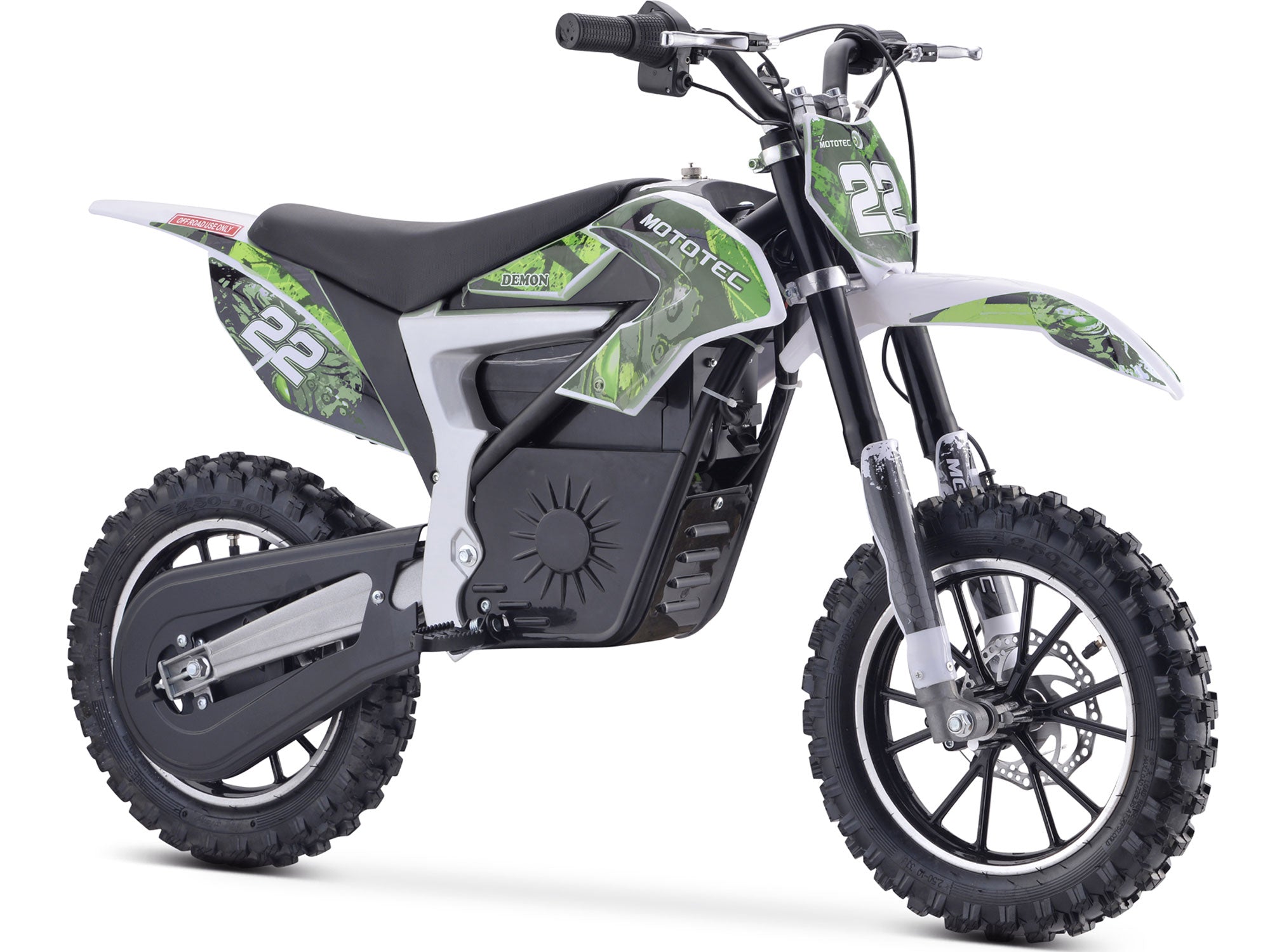 MotoTec 36v 500w Demon Lithium Electric Dirt Bike - MT-Dirt-Lithium