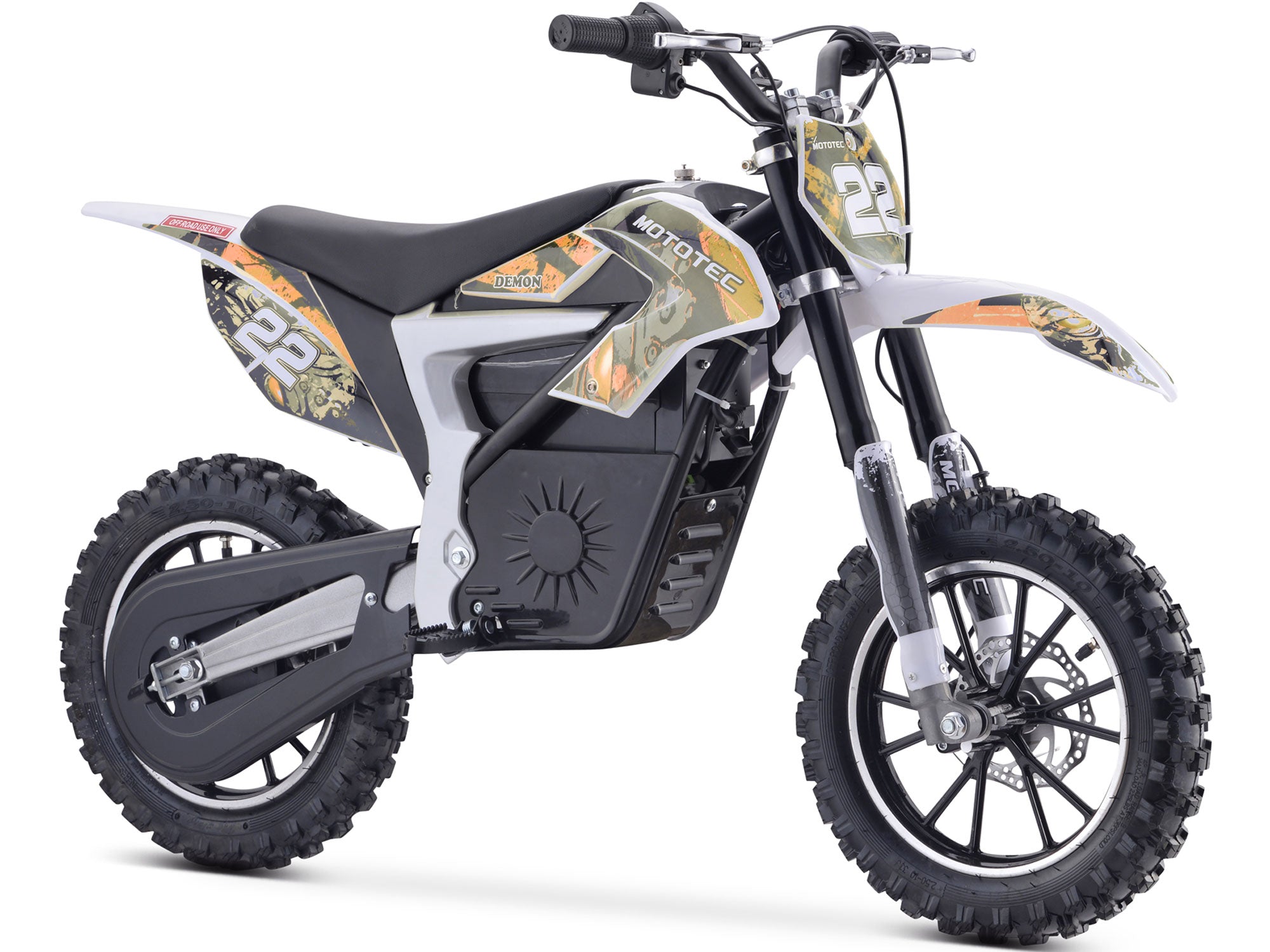MotoTec 36v 500w Demon Lithium Electric Dirt Bike - MT-Dirt-Lithium