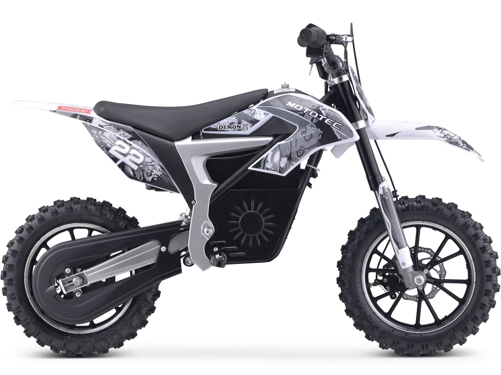 MotoTec 36v 500w Demon Lithium Electric Dirt Bike - MT-Dirt-Lithium