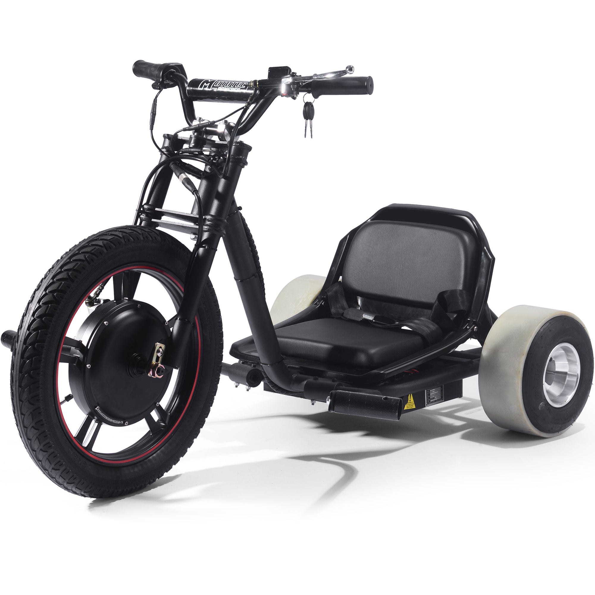 MotoTec Drifter 48v 800w Electric Trike Lithium - MT-Drifter-800-Lithium