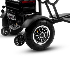 MotoTec Folding Mobility Electric Trike 48v 1000w Dual Motor Lithium Black - MT-FOLD-TRK-1000