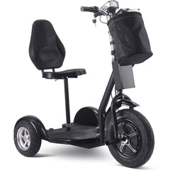 MotoTec Electric Trike 48v 1000w Lithium Black - MT-TRK-1000-Lithium_Black