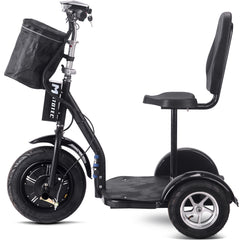 MotoTec Electric Trike 48v 1000w Lithium Black - MT-TRK-1000-Lithium_Black