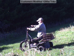MotoTec Electric Trike 48v 1200w - MT-TRK-1200