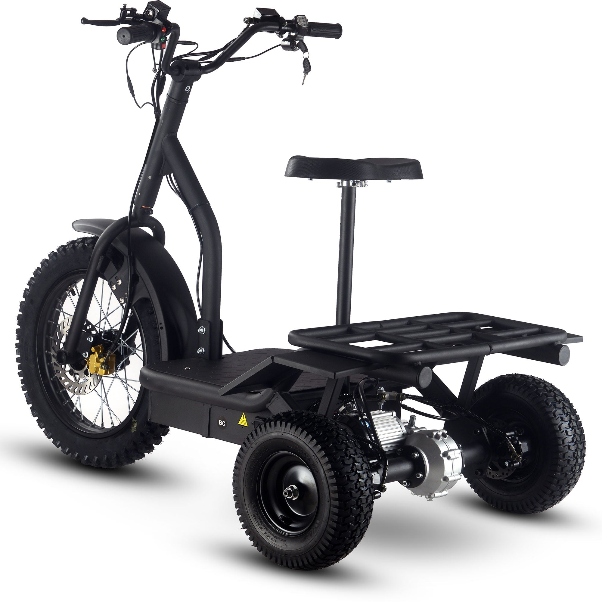 MotoTec Electric Trike 48v 1200w - MT-TRK-1200