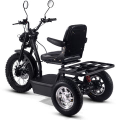MotoTec Electric Trike 1800w - MT-TRK-1800_Black