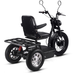 MotoTec Electric Trike 1800w - MT-TRK-1800_Black