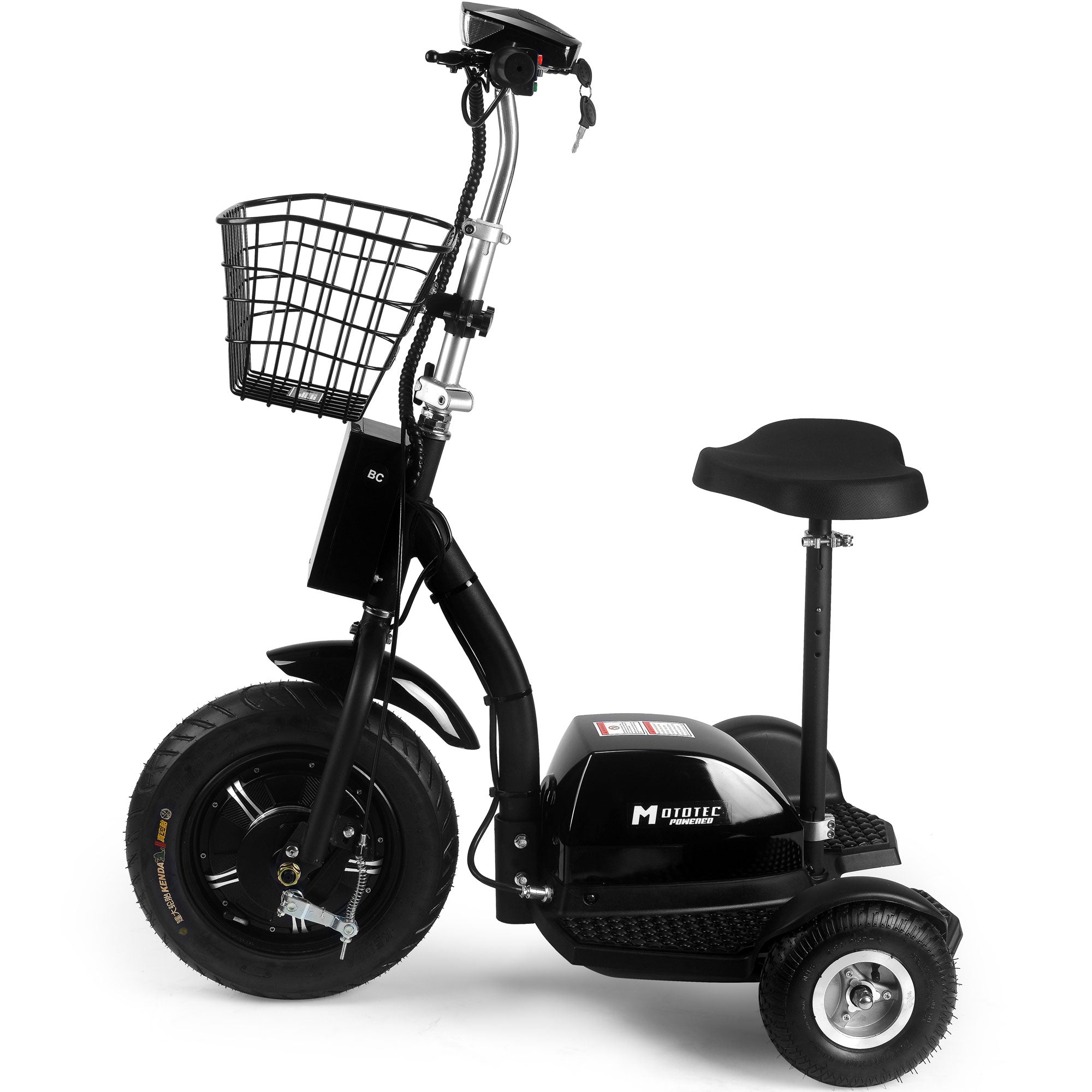 MotoTec Electric Trike 48v 500w - MT-TRK-500