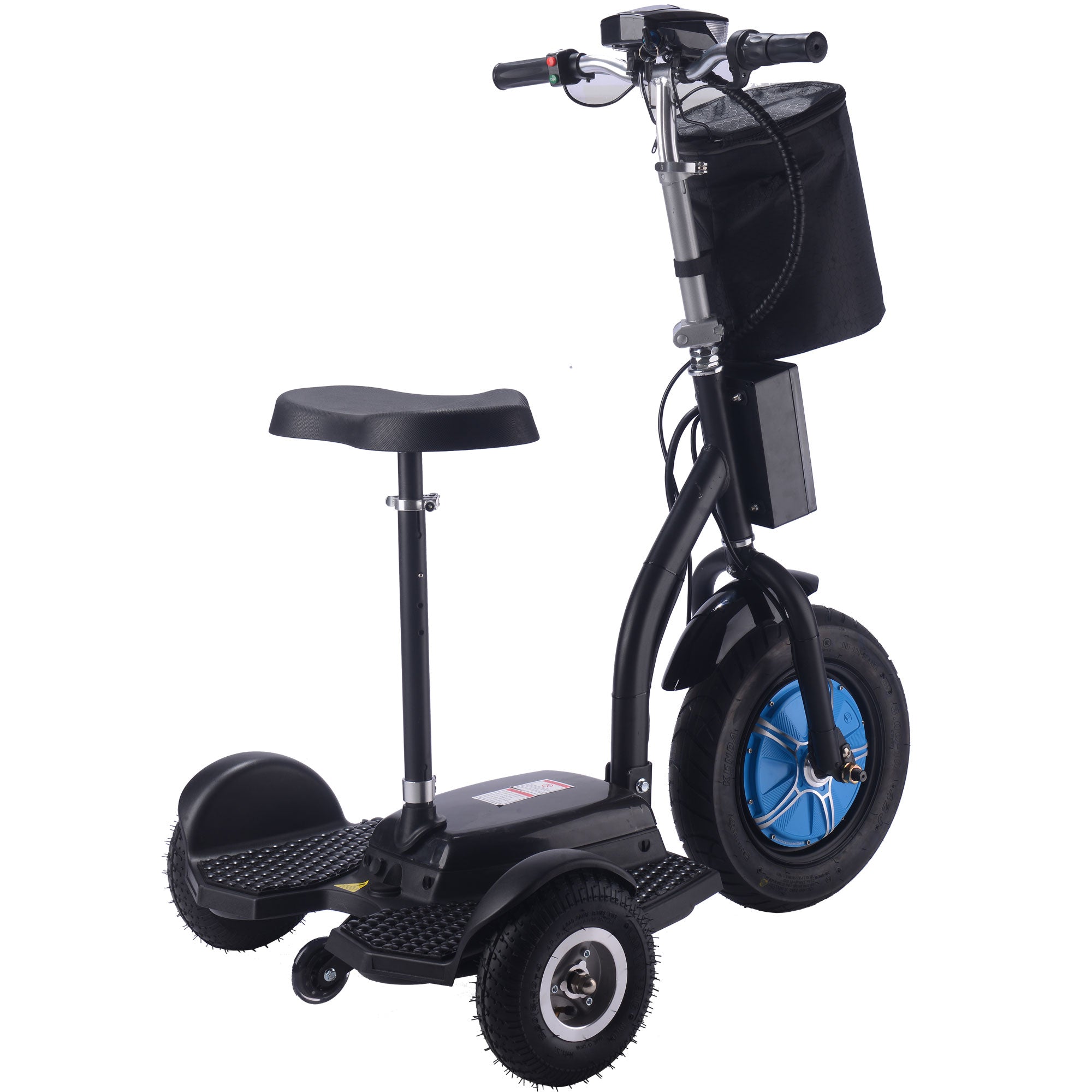 MotoTec Electric Trike 48v 750w Lithium - MT-TRK-750-Lithium_Black
