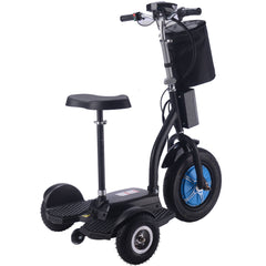 MotoTec Electric Trike 48v 750w Lithium - MT-TRK-750-Lithium_Black