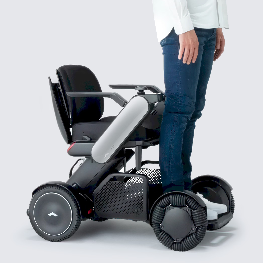 Whill Model C2 High Back Portable Electric Wheelchair - C2 High Back