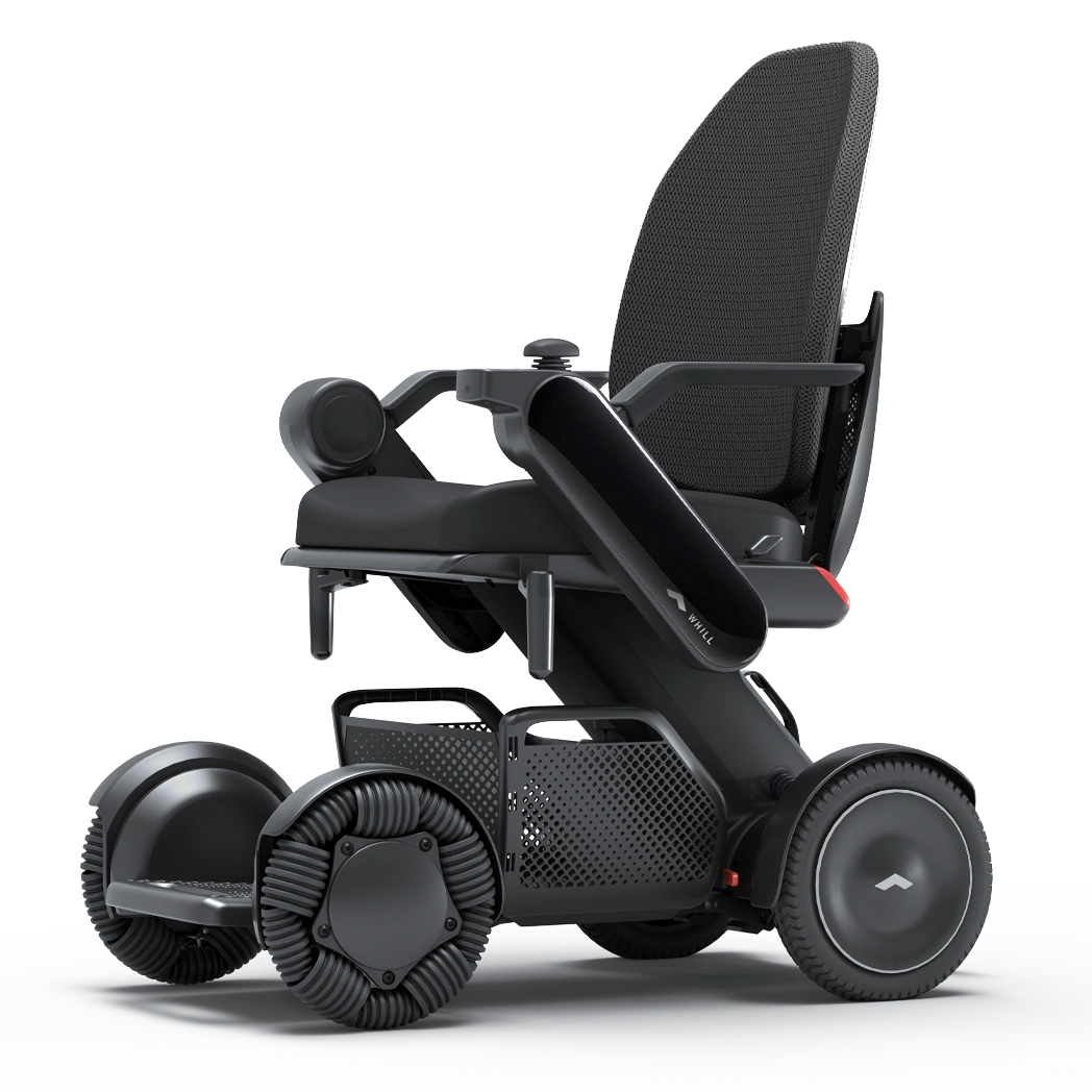 Whill Model C2 High Back Portable Electric Wheelchair - C2 High Back