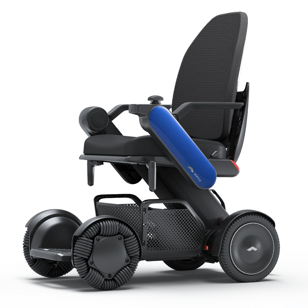 Whill Model C2 High Back Portable Electric Wheelchair - C2 High Back