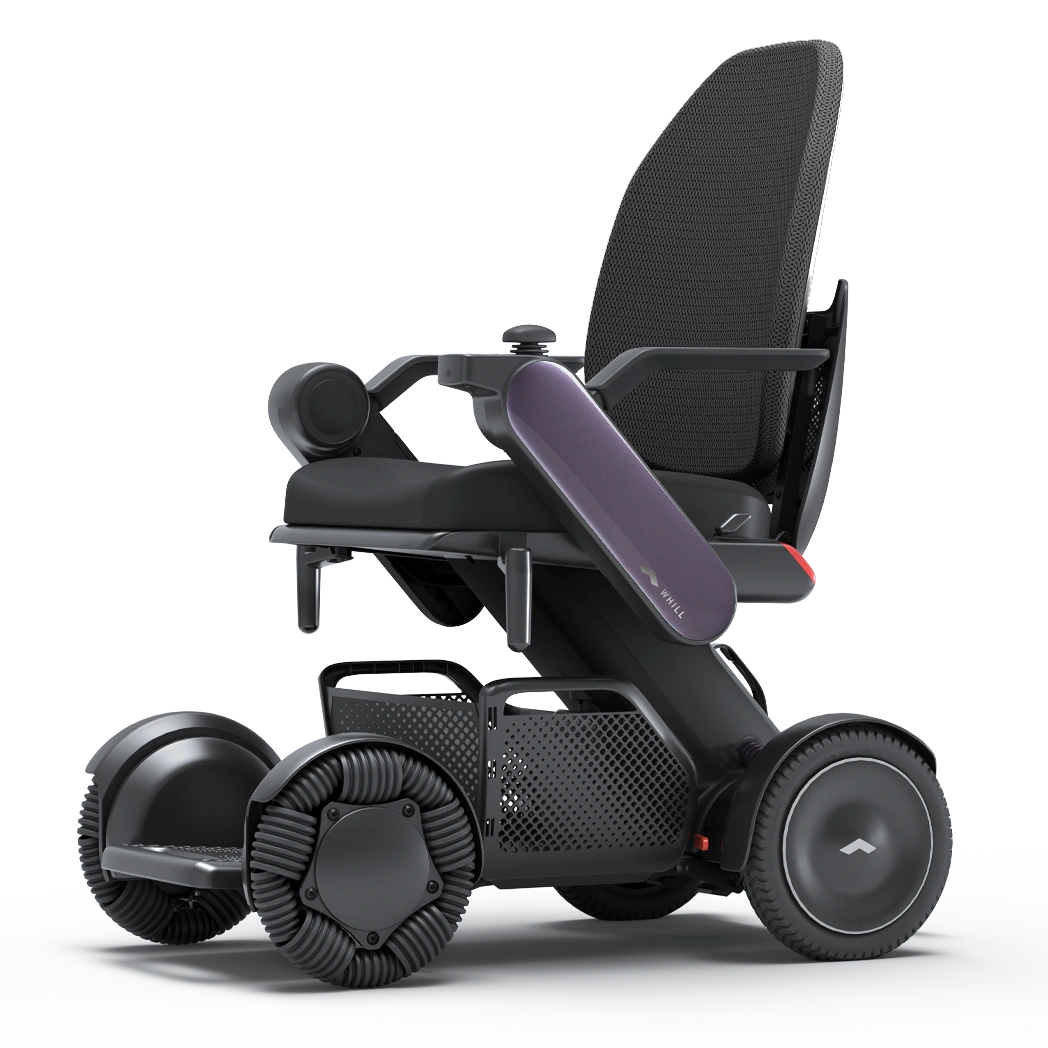 Whill Model C2 High Back Portable Electric Wheelchair - C2 High Back