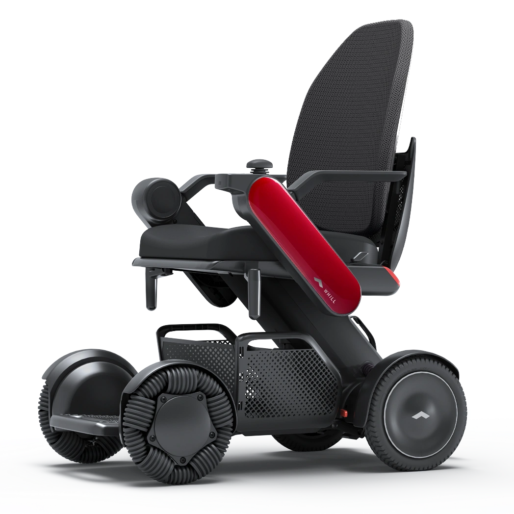 Whill Model C2 High Back Portable Electric Wheelchair - C2 High Back