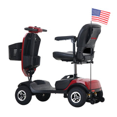 Metro Mobility Upgraded Patriot 4-Wheel Mobility Scooter - W429S0001X